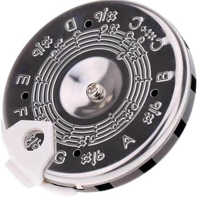 Pitch Pipe Tuner A Precise 13 Note Chromatic C-C Scale From The Master “That's My Tune” Offers You Durable Chrome Plated Pipes With A Sliding Note Selector image 1