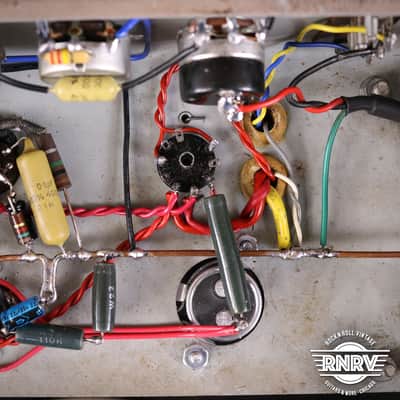 Vox AC-4 6-Watt 1x8" Guitar Combo 1965 Black with Black Diamond Cloth image 13