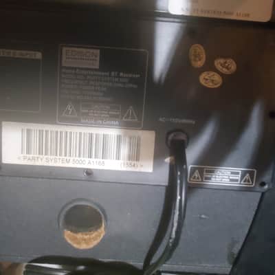Edison Party system 5000 2012s - Black wood image 8