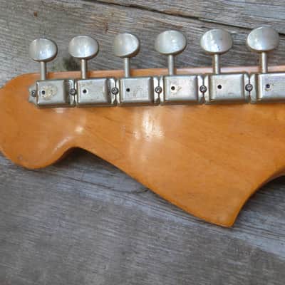 Fender mustang neck rosewood fingerboard 1965 tuners 1965 maple image 6