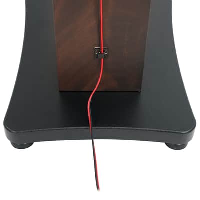 (2) Rockville RockShelf 58D 360w Dark Wood 5.25" Bookshelf Speakers+36" Stands image 7