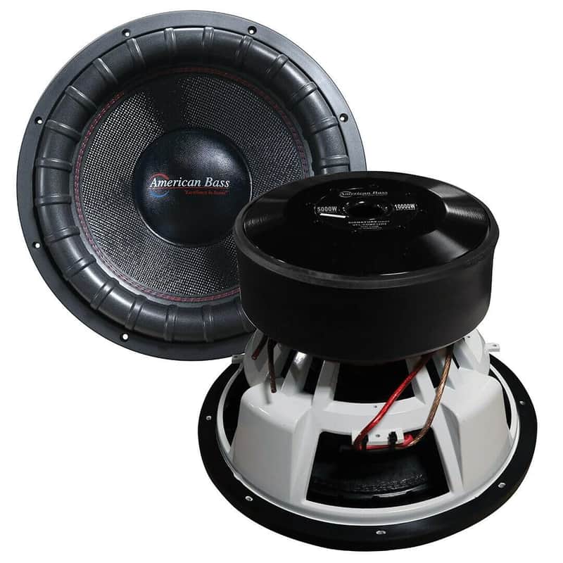 American Bass VFL-12D2 VFL COMP Signature 12-inch Subwoofer Woofer 5000 Watt RMS & 10000 Watt Max Dual Voice Coil 2 Ohm Voice Coils Black image 1
