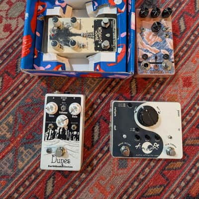 Pedal lot for repair: Keeley, Old Blood, Walrus, Earthquaker Pedal repair lot image 1