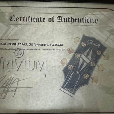 Gibson Les Paul Custom Matt Heafy Trivium - Black image 11