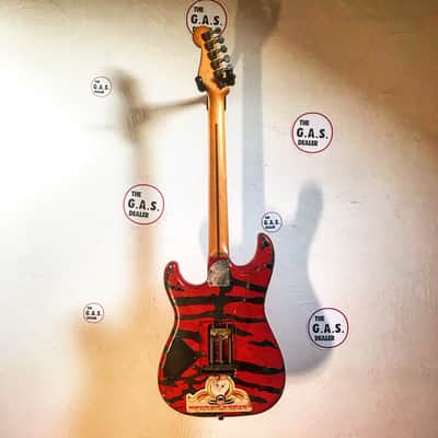 RARE 1984 Fender Japan “The Red Tiger” Medium Scale // Dimarzio Kramer ESP Charvel Satchel image 8
