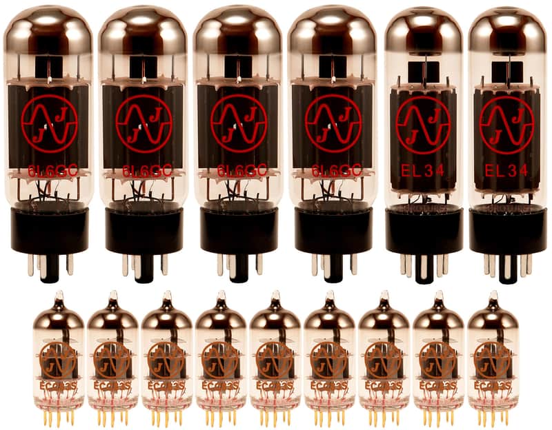 Hughes & Kettner TriAmp Mark 3 Gold Pin Option JJ Retube(TM) Kit with 6L6GC's & EL34's