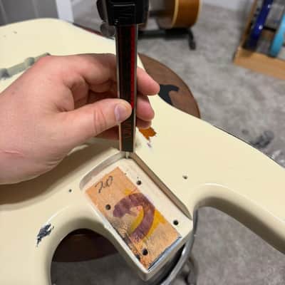 Jazz Bass Body  2026 - White Relic image 14