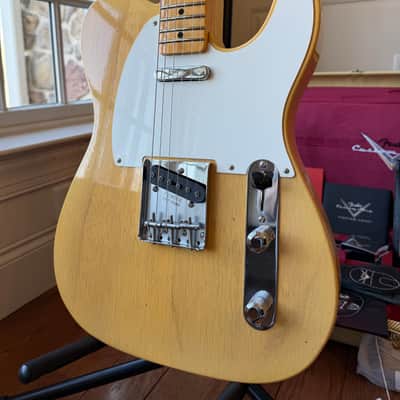 2025 Fender Custom Shop ‘55 Telecaster B5 Journeyman - Aged Natural Blonde image 2