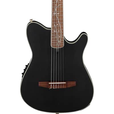 Ibanez Tim Henson Signature Series TOD10N Acoustic Electric Guitar, Transparent Black Flat image 4