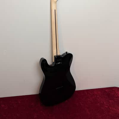 Squier FSR Affinity Telecaster HH 2020 - 2021 - Metallic Black - Black Hardware and Matching Headstock image 8