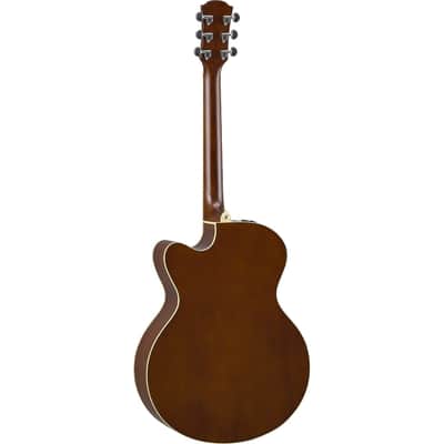 Yamaha CPX600-VT Medium Jumbo Acoustic Electric Guitar Vintage Tint B-Stock W/Yamaha Warranty image 6