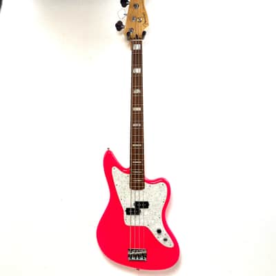 Fender Mark Hoppus Signature Jaguar Bass - Hot Pink image 2