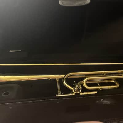 King 607F Legend Series Step-Up Tenor Trombone with F-Rotor 2010s - Clear-Lacquered Brass image 2