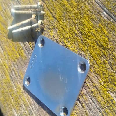 Aged Relic Strat Neck Plate Fender Pre CBS 1957 image 6