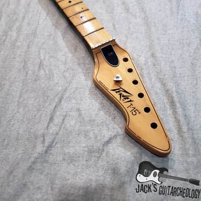 Peavey T-15 Bi-Laminate Maple Guitar Neck (1980s, Natural Gloss) image 12