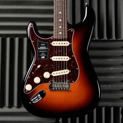 Fender American Professional II Stratocaster Left-Handed with Rosewood Fretboard 2023 - 3-Color Sunburst image 1