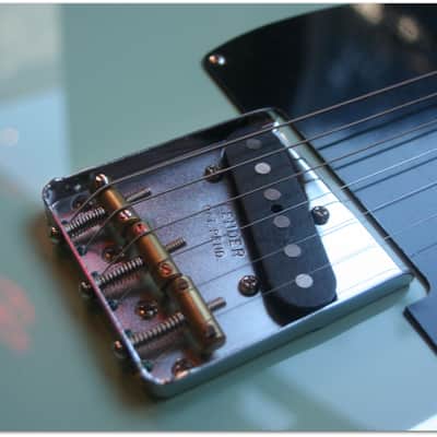 FENDER "Vintera 50s Telecaster Modified, Maple, Surf Green" ASHTRAY NOT INCLUDED/4, 24 kilograms image 4