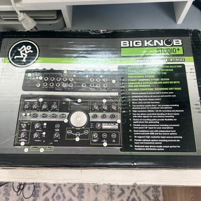 Mackie Big Knob Studio+ Monitor Controller / Interface 2017 - Present - Black image 8