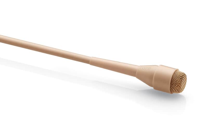 DPA 4061-OC-C-F10 4061 Omnidirectional Lavalier Mic with TA4F Connector, Beige image 1