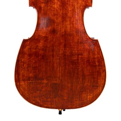 Gamba Double Bass 3/4 Antique Style - Hand-Made in Romania #15 image 8