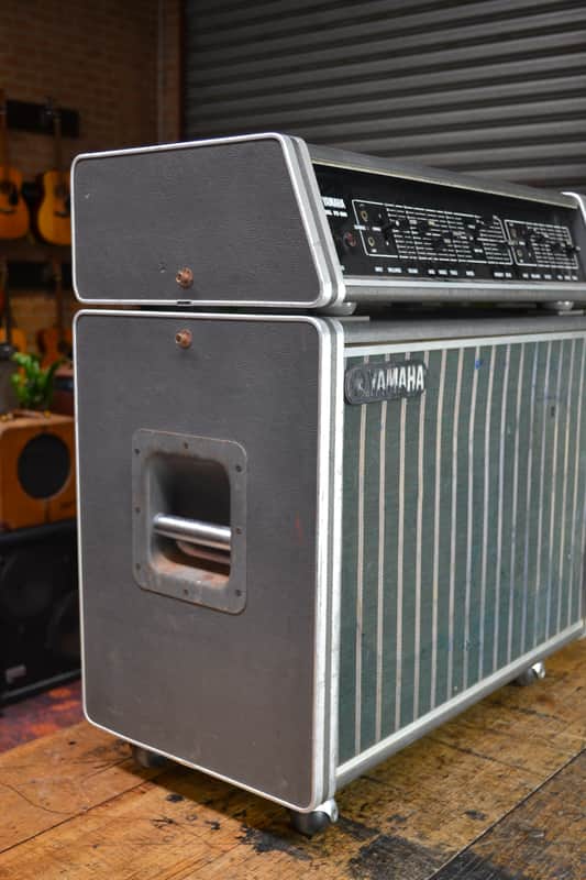 Yamaha PE-200 Preamp and Power amp/ Speaker Cabinet 1960's | Reverb