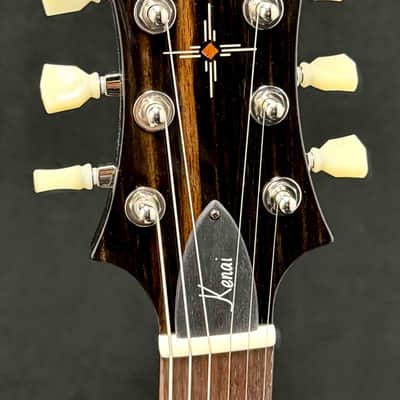 Knaggs Guitars - Kenai - Black Gloss Nitro - Natural Binding - Maple Top - Mohogany Body - Rosewood Fretboard - Morningstar Dot Inlays - Bare Knuckle Mules Pickups - OHSC - Call for Best Price !!! image 9