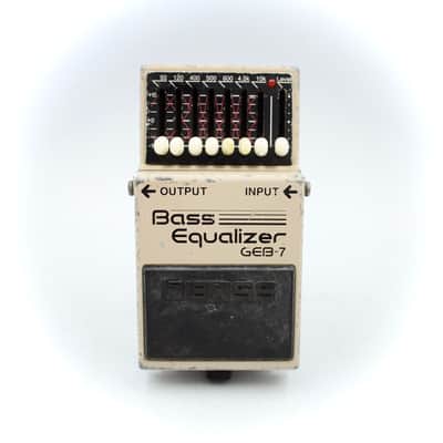 Boss GEB-7 Bass Equalizer Bass Guitar Effect Pedal image 2