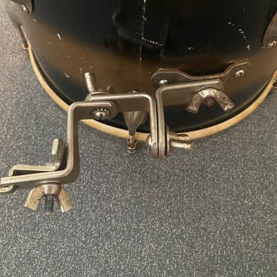 WFL 13" Zephyr Tom Drum with Bass Drum Clip on Mounting Bracket Calfskin Heads image 5