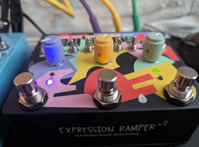 Old Blood Noise Endeavors Expression Ramper X3 2024 - Present - Black / Multicolor image 1