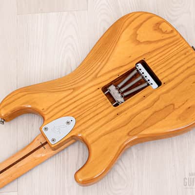 1986 Fender '72 Stratocaster ST72-115 Natural w/ Pure Vintage '65 Pickups, Japan MIJ Fujigen image 14
