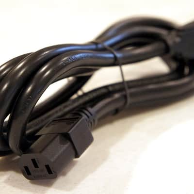 Heavy Duty 6 Foot 14 AWG AC 3 Prong Power Cord for Guitar Amplifier Musical Amp PC and More image 5