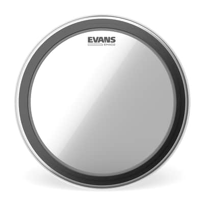Evans EMAD2 Clear Bass Drum Batter Head 20" - BD20EMAD2 - Bass Drum Head image 1