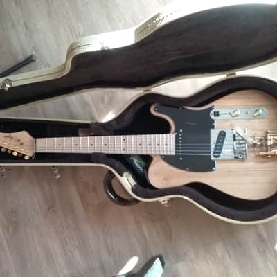 Agile T-725 Swamp Ash 7-String Telecaster *Heavily Modified* w/ Hard Case image 3