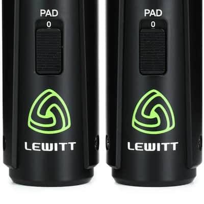 Immagine Lewitt LCT 040 MATCH Small Diaphragm Cardioid Condenser Microphone Stereo Pair 2019 - Present - Black - 4