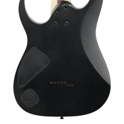 Ibanez Iron Label RGIXL7 7-String Electric Guitar Black Flat image 6