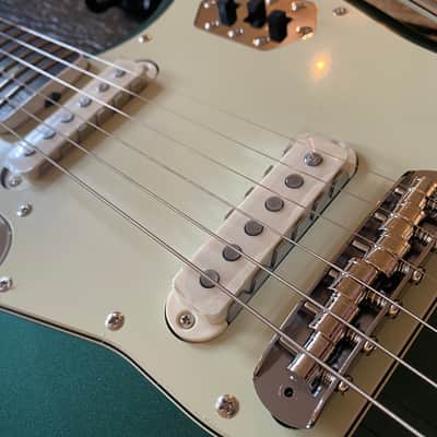 Fender Japan Limited Edition Jaguar FSR Sherwood Green USA Pickups, Alder Body Rosewood Board MIJ image 8