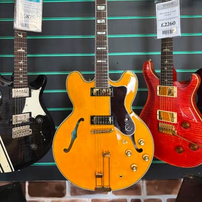 Epiphone Sheraton Natural 2024 Semi-Hollow Electric Guitar image 2