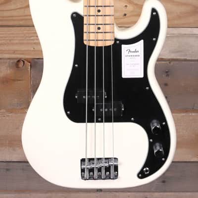 Fender Standard Precision Bass Olympic White image 1