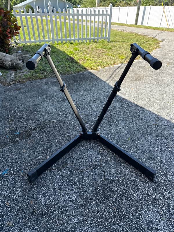 Ultimate Support VS88B V Stand Pro Keyboard Stand 2010s - Black image 1
