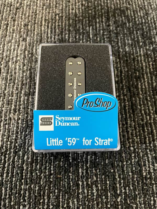 Seymour Duncan SL59-1b Little '59 Stratocaster Humbucker Bridge Pickup, Black - OPEN BOX image 1