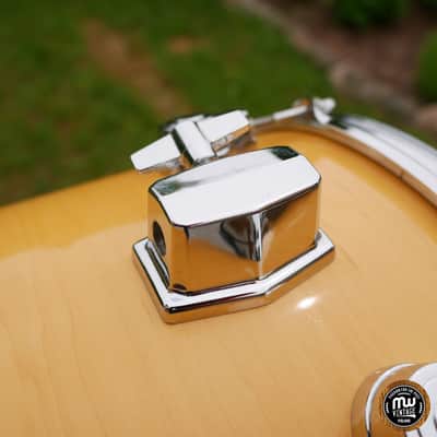 Camco Hoshino Floor Tom 16" x 16" Natural Maple EXC image 18