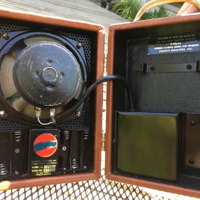 Pignose mini amp 1970's (Brown/Tan)/Jon Sidel Collection image 2