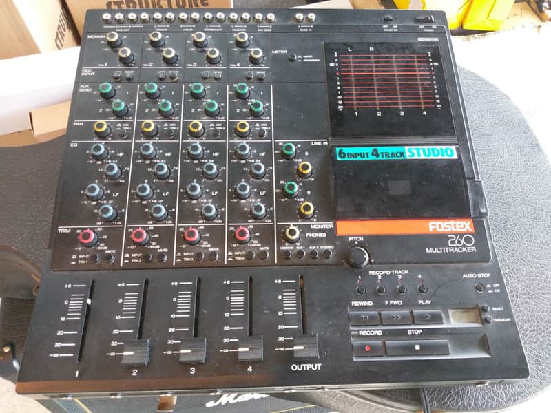 Fostex 260 Multitracker Multi Track Cassette Recorder 6 Input 4