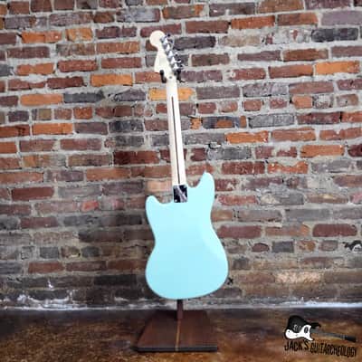 JAKE'd: Squier Mustang  w/ Bigz Style Tremolo, GFS 90-Buckers & More (Surf Green) image 18