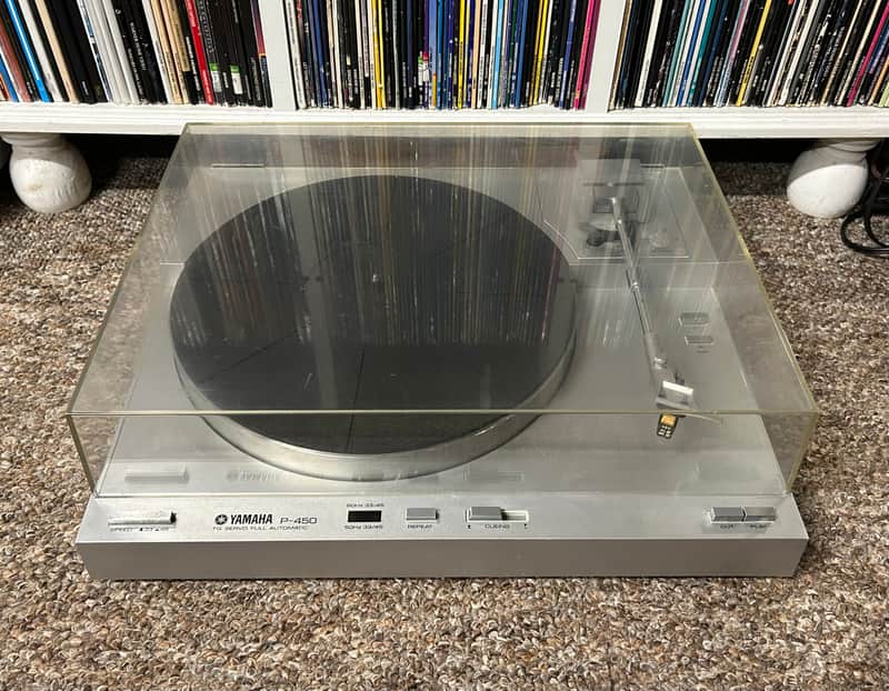Yamaha P-450 FG Servo Full Automatic Stereo Turntable Record Player Japan READ