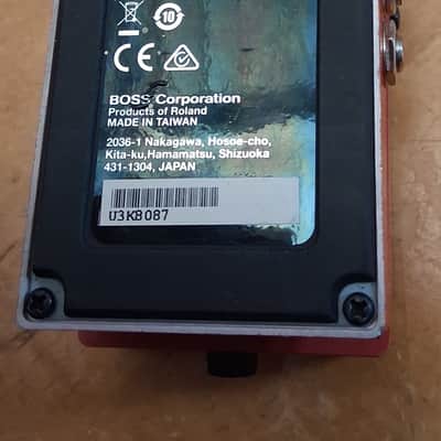 Boss RC-1 Loop Station 2014 - Present - Red image 2