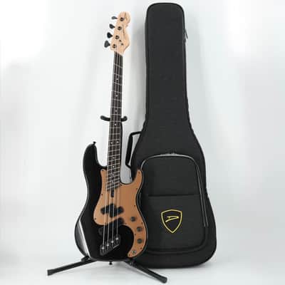 Dingwall SP1 4 Multi-Scale 4-String Bass w/ Padded Gig Bag - Gloss Metallic Black image 11