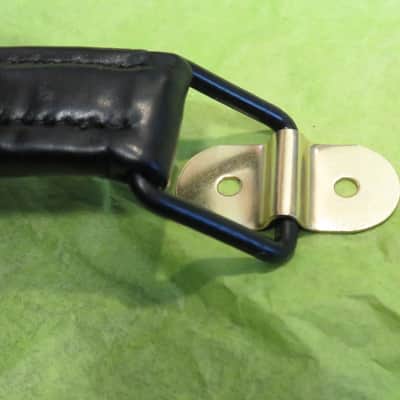 NOS leather guitar case handle for Hiscox Calton mark leaf skb gator crossrock flight case image 2