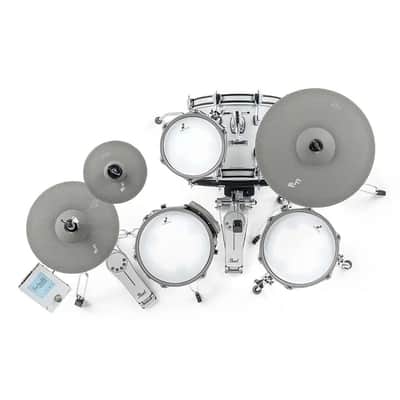 Efnote Mini Acoustic Designed Electronic Drum Set White Sparkle image 4