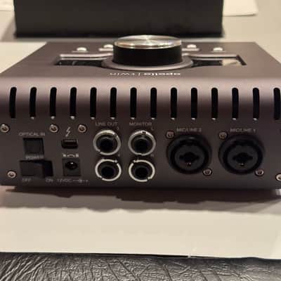 Universal Audio Apollo Twin DUO MKII Thunderbolt Audio Interface 2019  - Dark Grey image 3